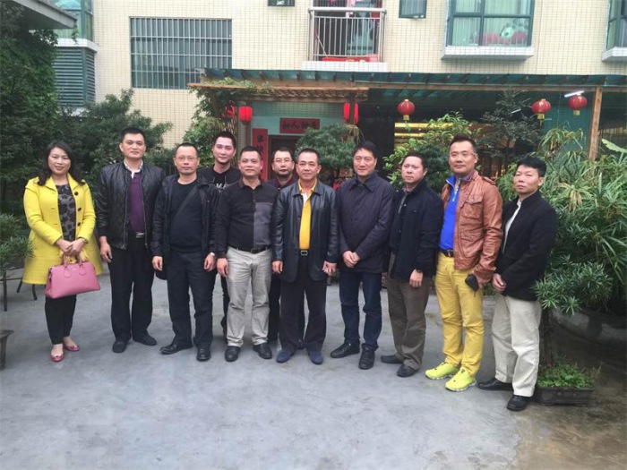 商会领导到宝安联络处(筹)走访