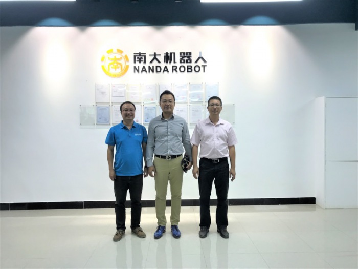 陈景安秘书长拜访会员企业
